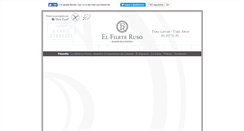 Desktop Screenshot of elfileteruso.com